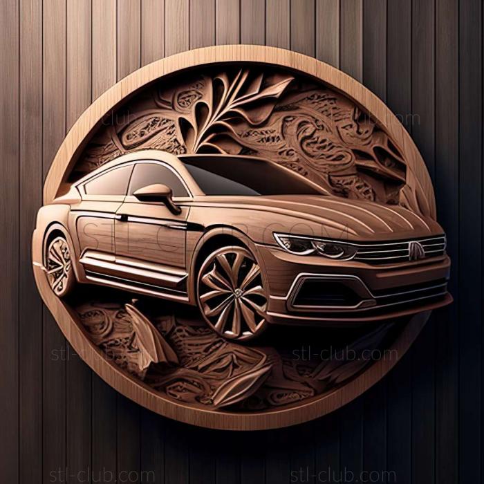 3D мадэль Volkswagen Passat CC (STL)